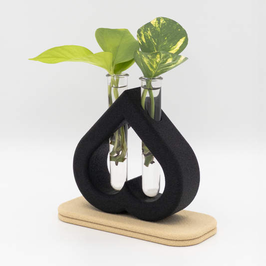 Love Series | Charcoal Black - White Oak